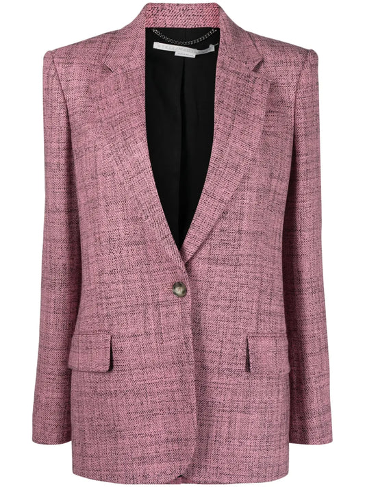 Single-Breasted Wool Blazer