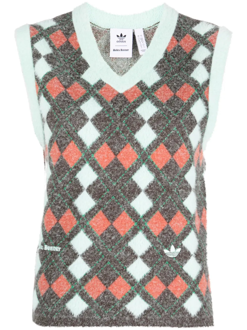 Argyle Knitted Vest