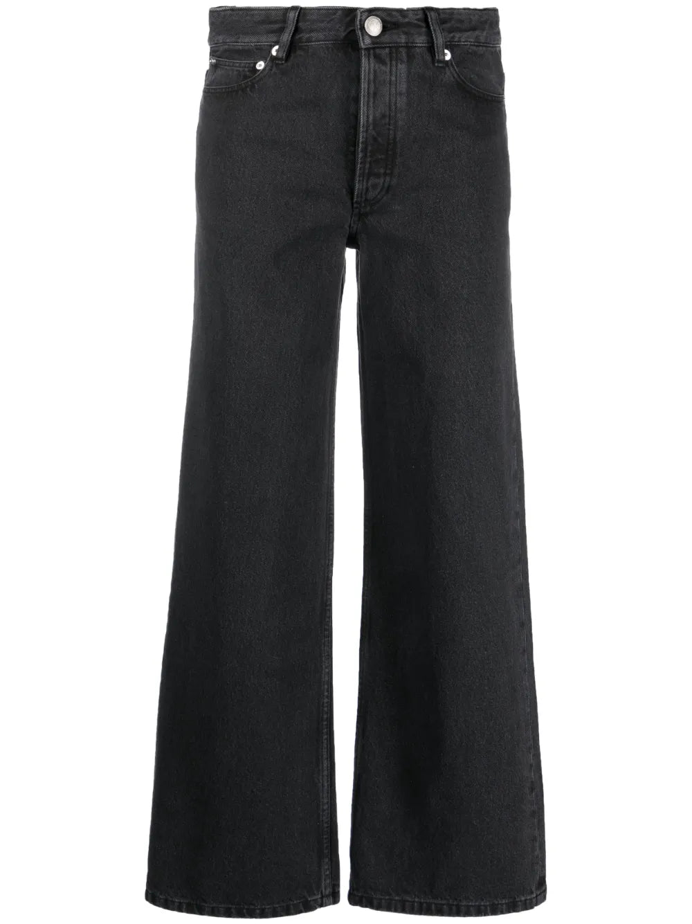 Mid-Rise Cropped Jeans