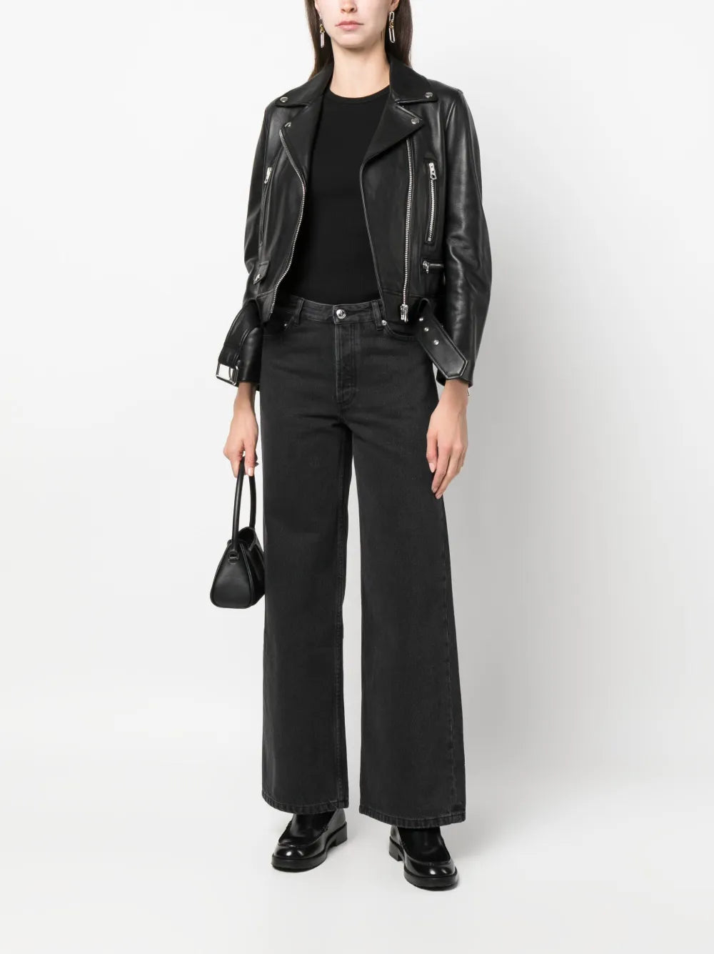 Mid-Rise Cropped Jeans