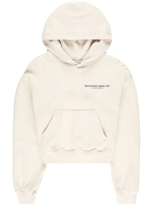 Logo-Print Cotton Hoodie