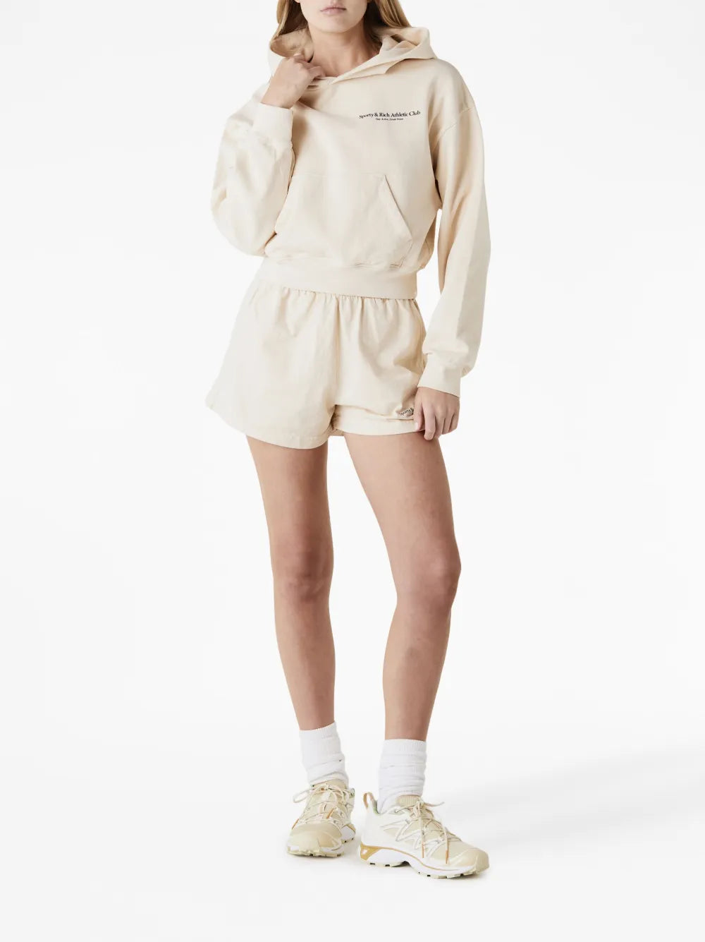 Logo-Print Cotton Hoodie