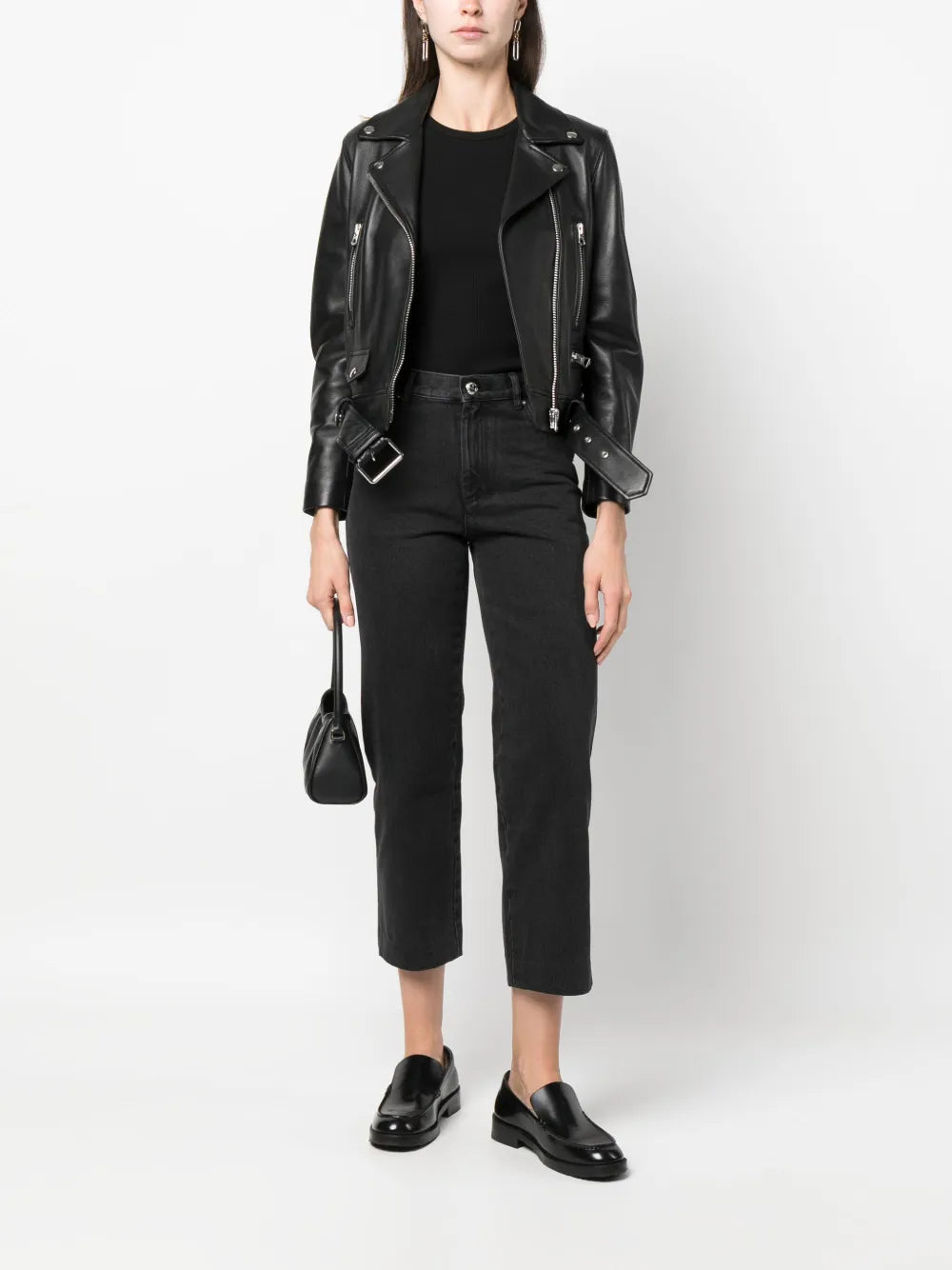 Mid-Rise Cropped Jeans