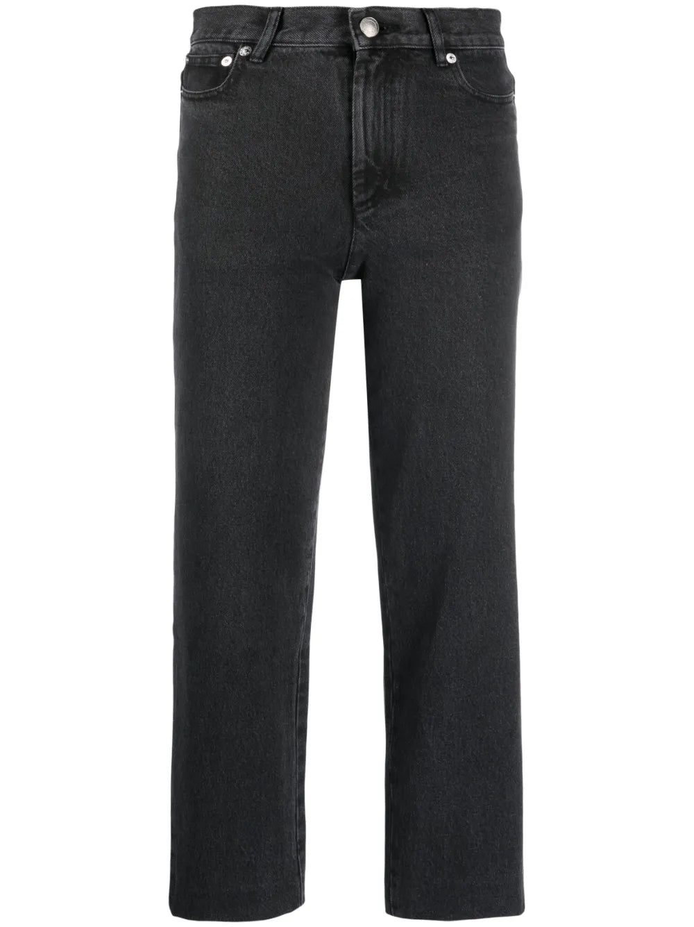 Mid-Rise Cropped Jeans