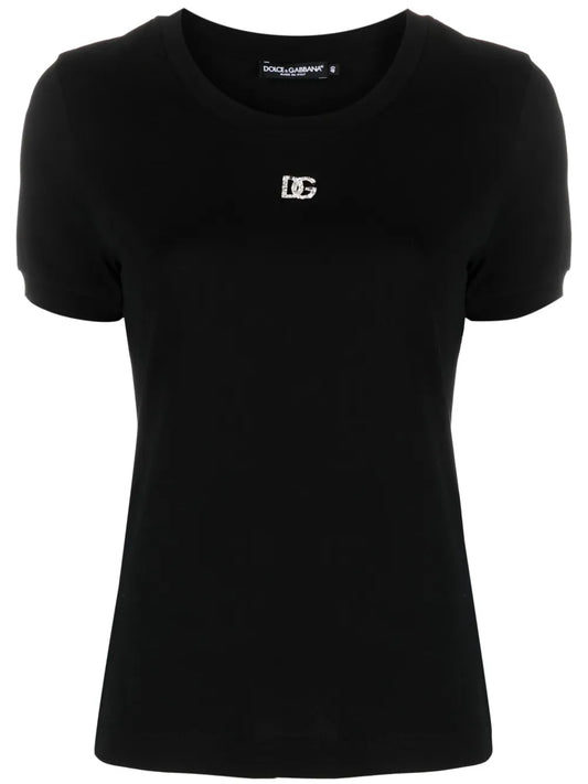 Crystal-Embellished T-Shirt