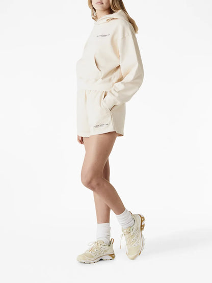Logo-Print Cotton Shorts