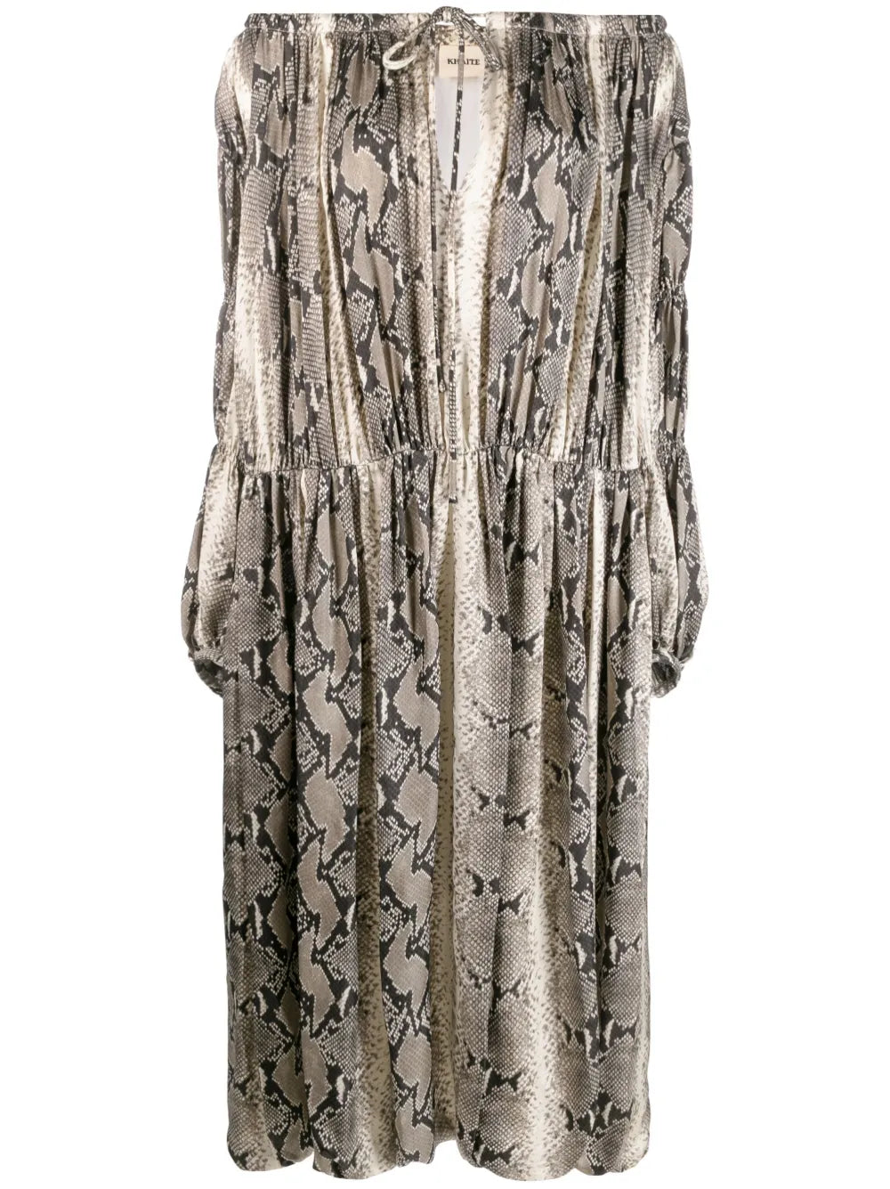 Cole Python-Print Dress
