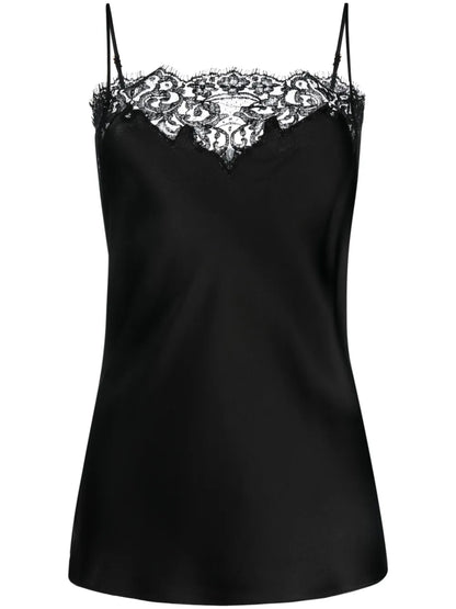 Lace-Trimmed Cami Top