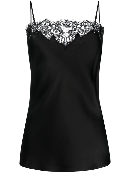 Lace-Trimmed Cami Top