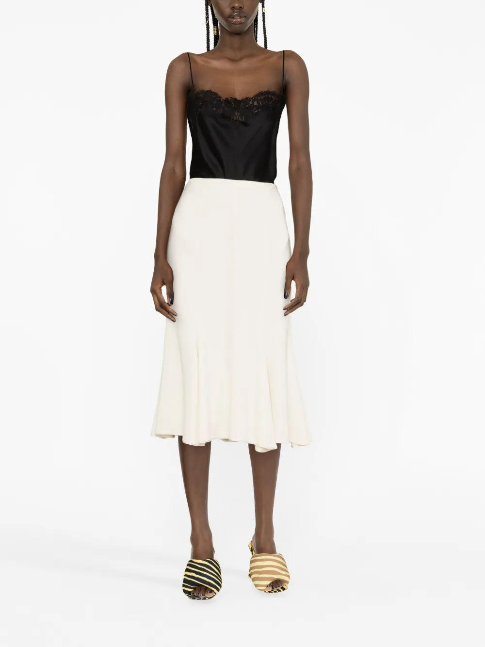 Lace-Trimmed Cami Top
