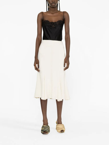 Lace-Trimmed Cami Top