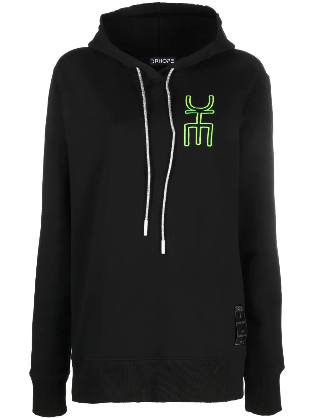 Logo-Embroidered Cotton Hoodie