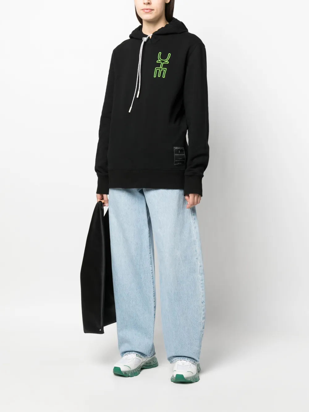 Logo-Embroidered Cotton Hoodie