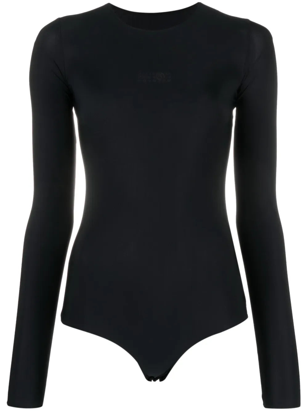 Logo-Print Long-Sleeve Bodysuit