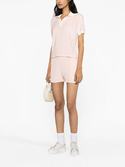 Logo-Embroidered Cotton Shorts