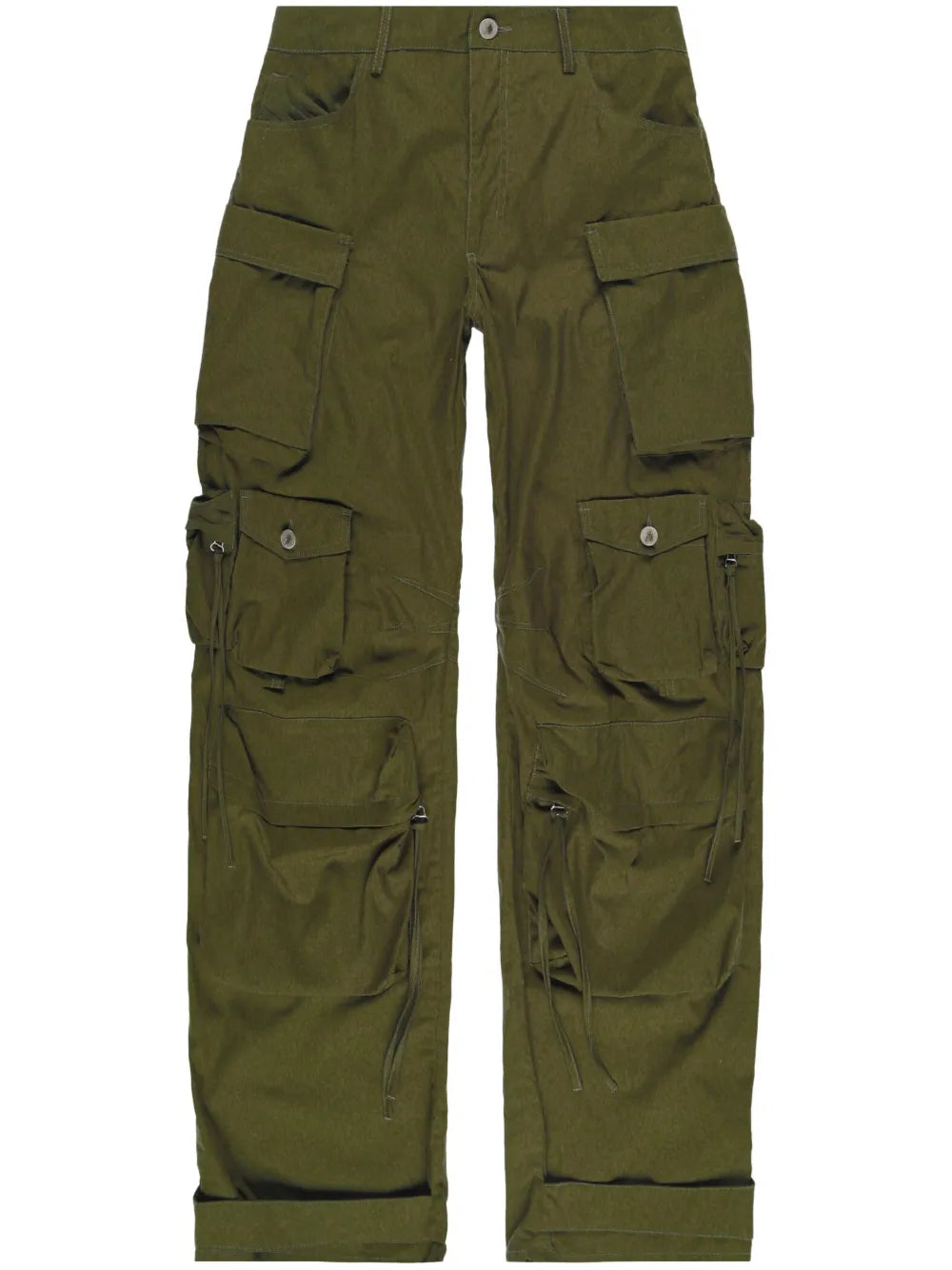 Wide-Leg Cargo Pockets