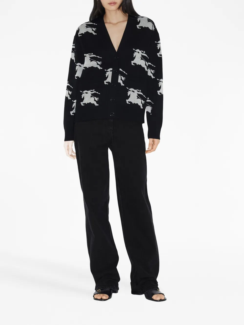 Ekd Intarsia-Knit Cardigan