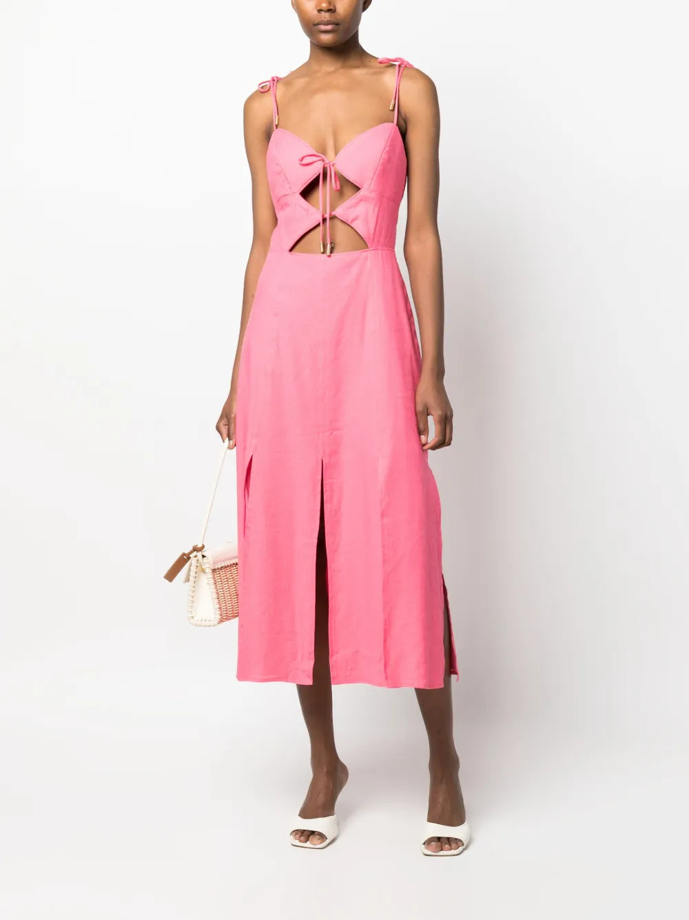 Liv Cut-Out Midi Dress