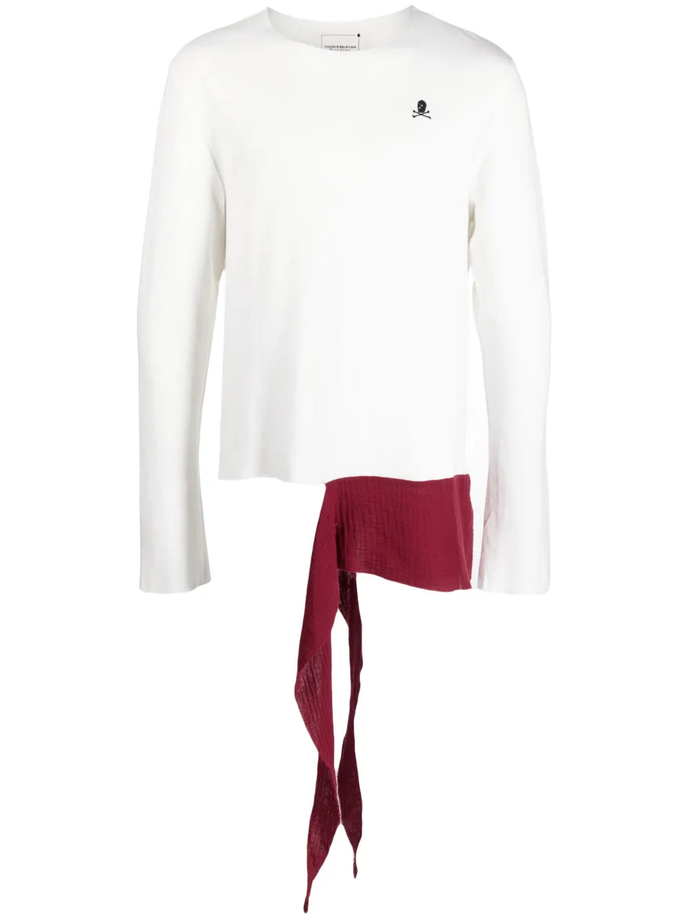 Raw-Cut Asymmetric Cotton Top