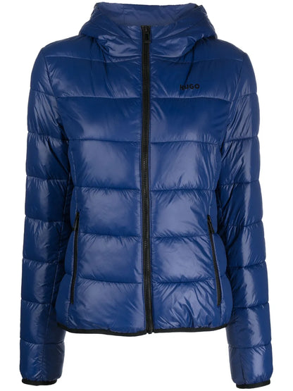 Zip-Up Padded Puffer Jacket