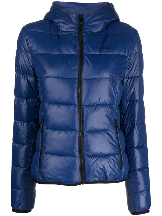 Zip-Up Padded Puffer Jacket