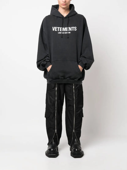 Logo-Print Cotton Hoodie