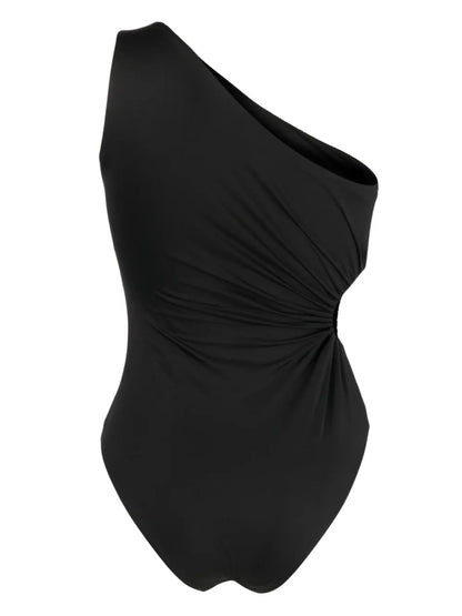 Delfine One-Shoulder Swimsuit