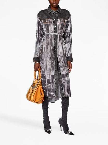 D-Anish-A Denim Shirtdress