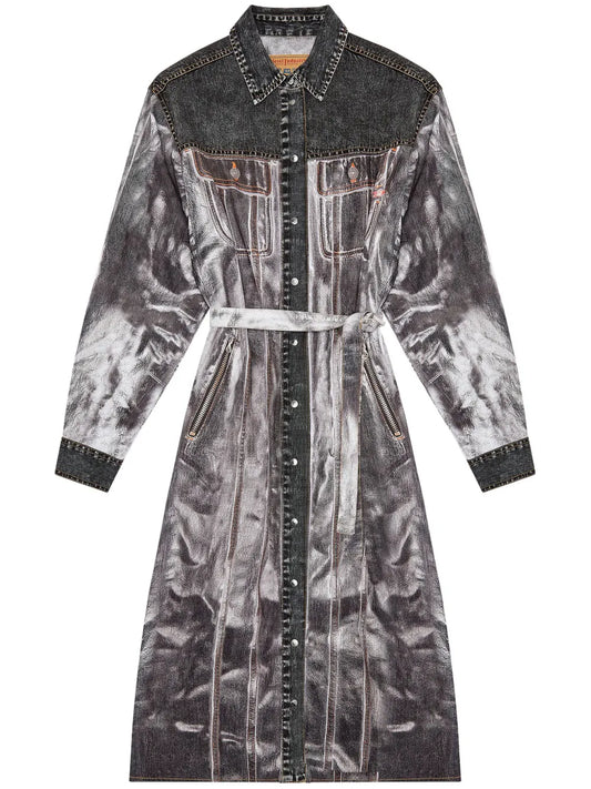 D-Anish-A Denim Shirtdress