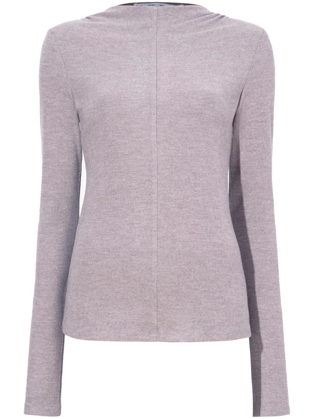 Charlie Mock-Neck Ruched Top