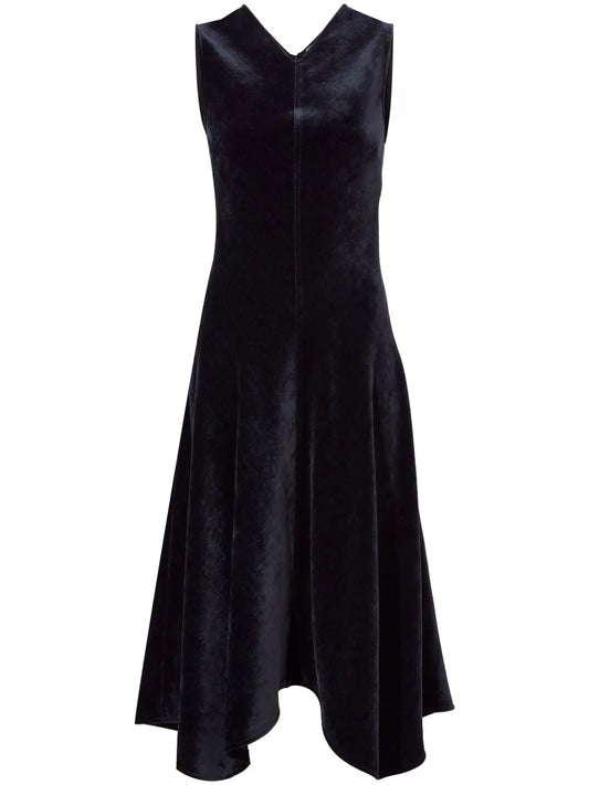 Layla Chenille Asymmetric Dress