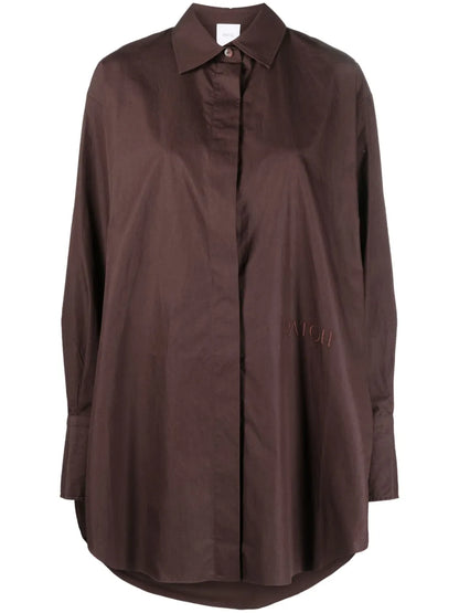 Long-Sleeve Shirt Dress