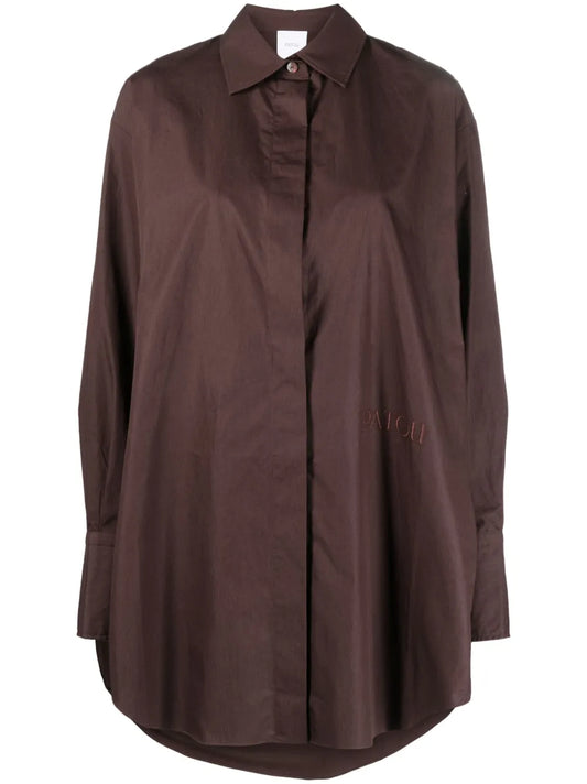 Long-Sleeve Shirt Dress