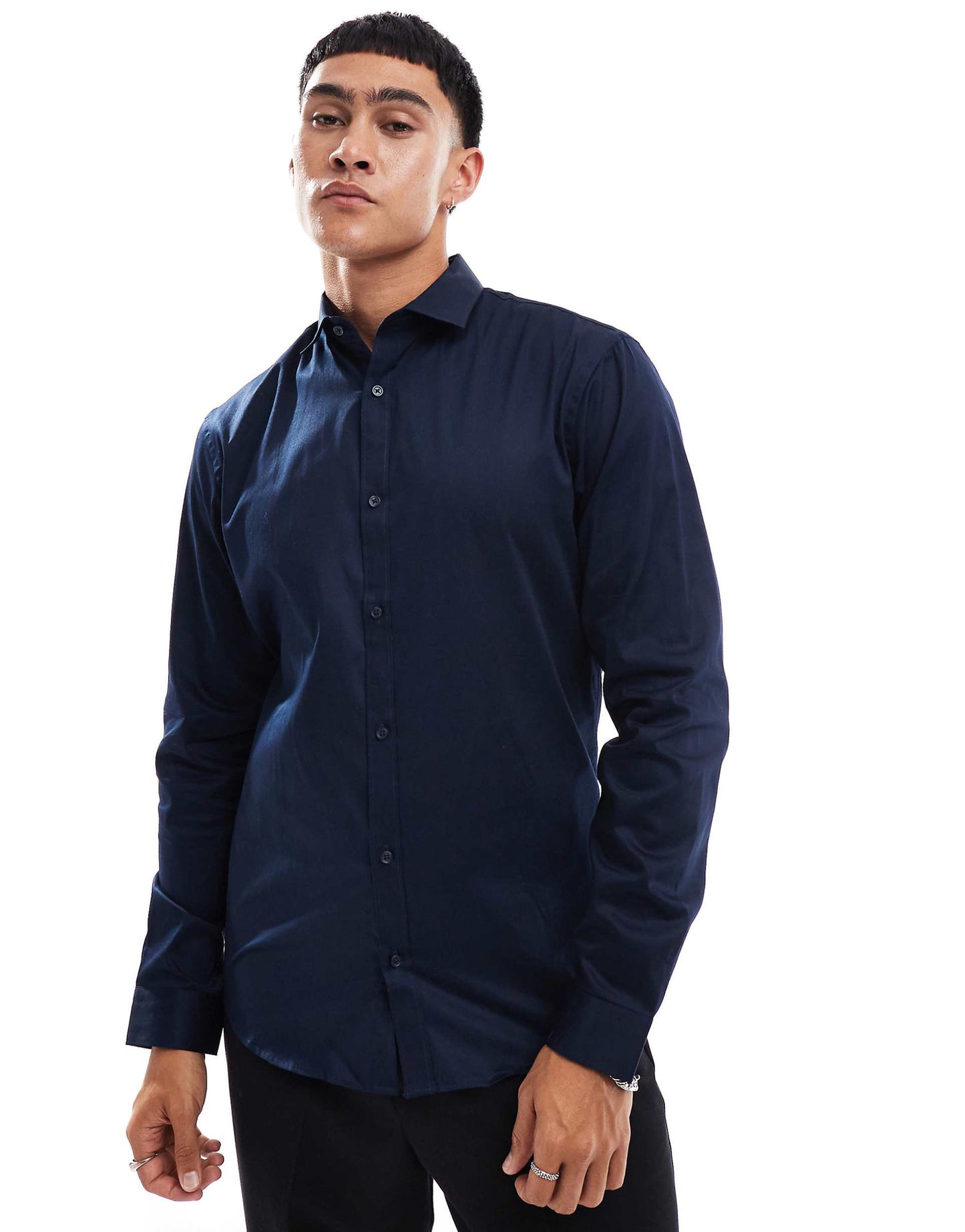Premium Slim Fit Stretch Smart Shirt