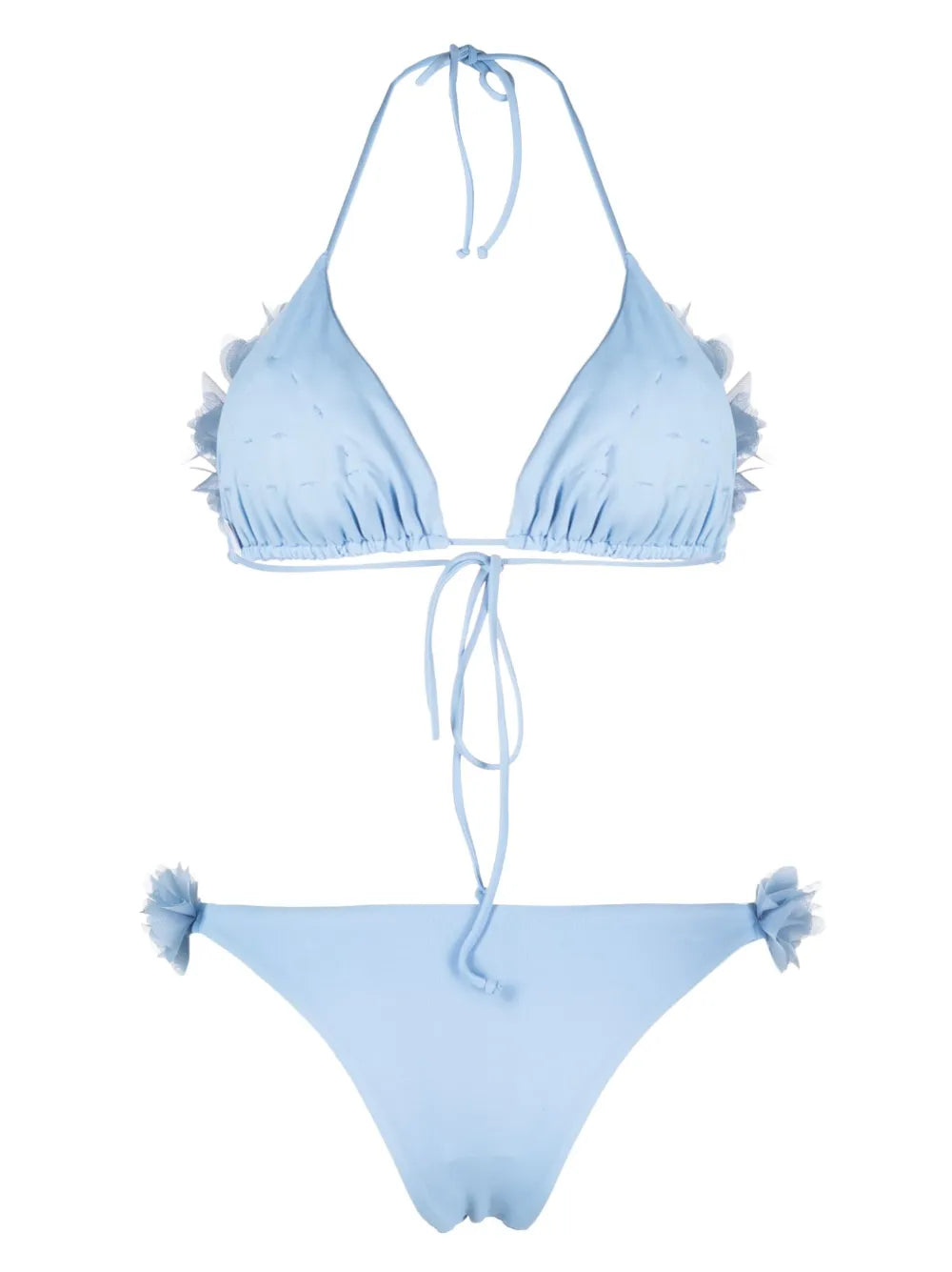 Shayna Floral-Appliqué Bikini
