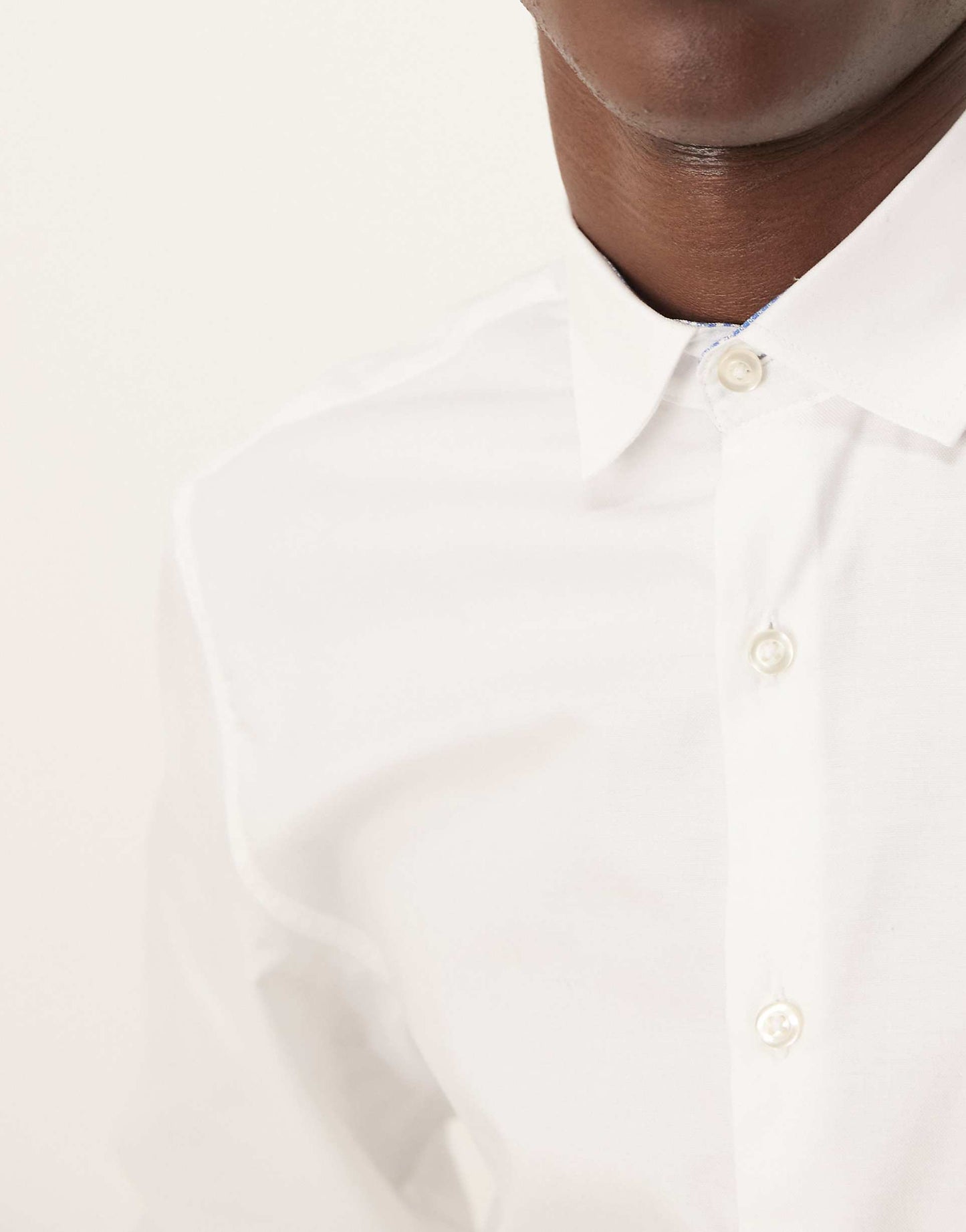 Slim Fit Easy Iron Smart Shirt