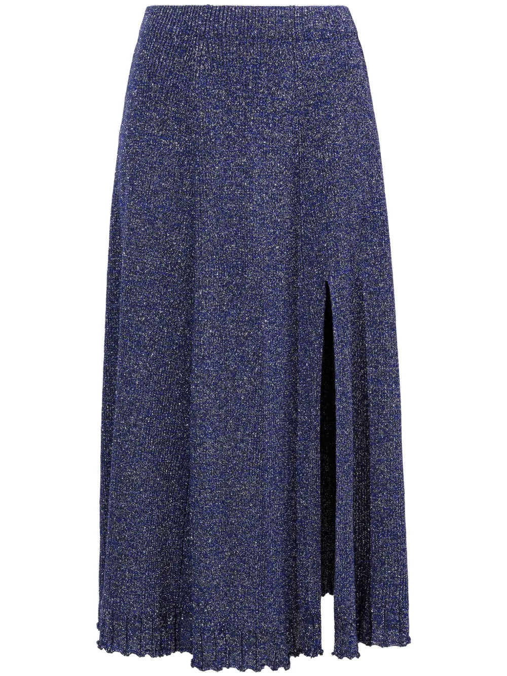 Lidia Lurex-Detail Knitted Skirt