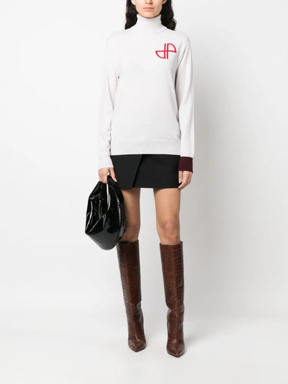 Merino-Blend Roll-Neck Jumper