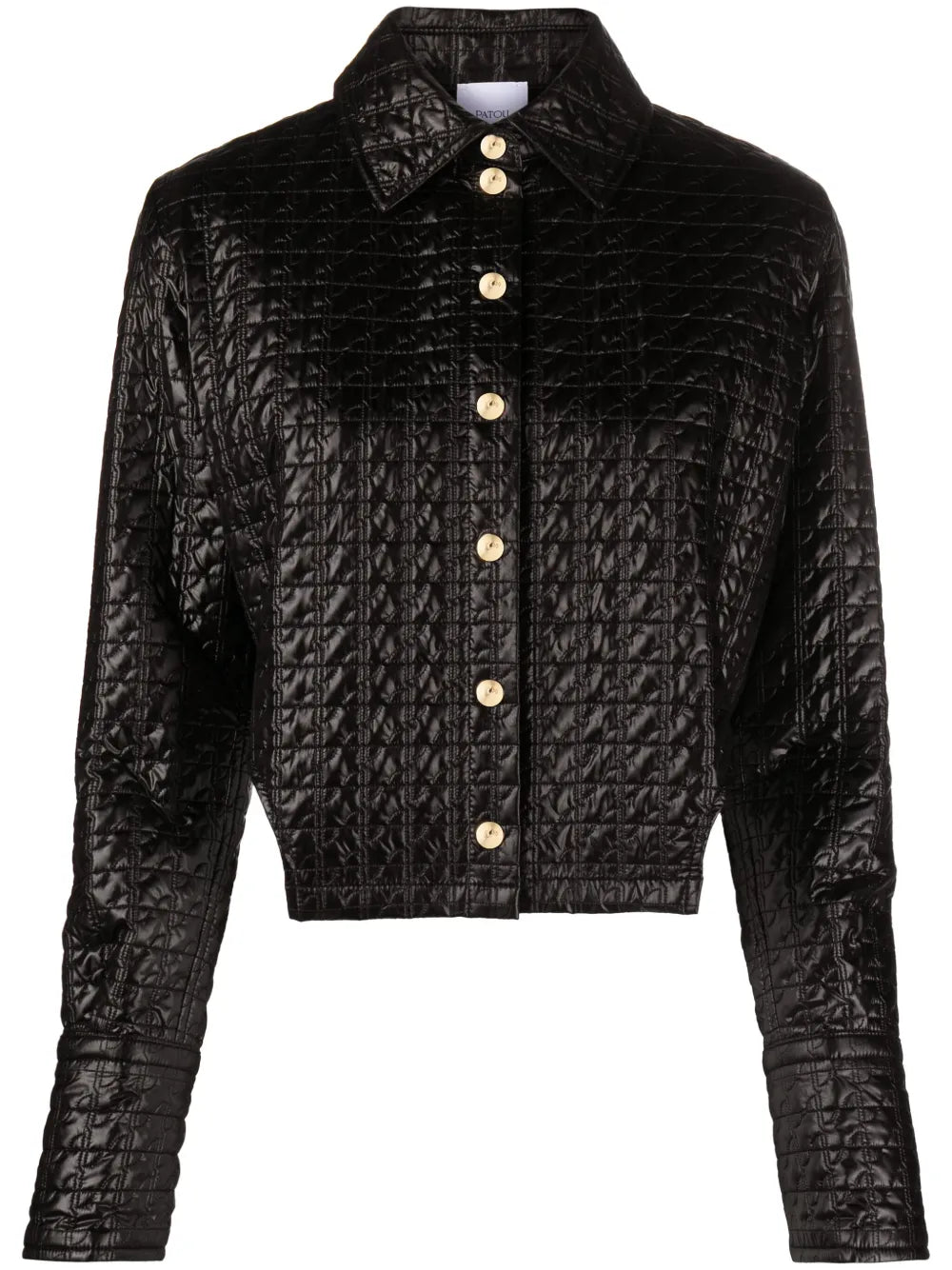 Cut-Out Quilted Jacket