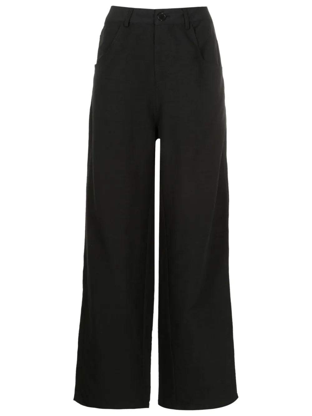Flared Wide-Leg Trousers
