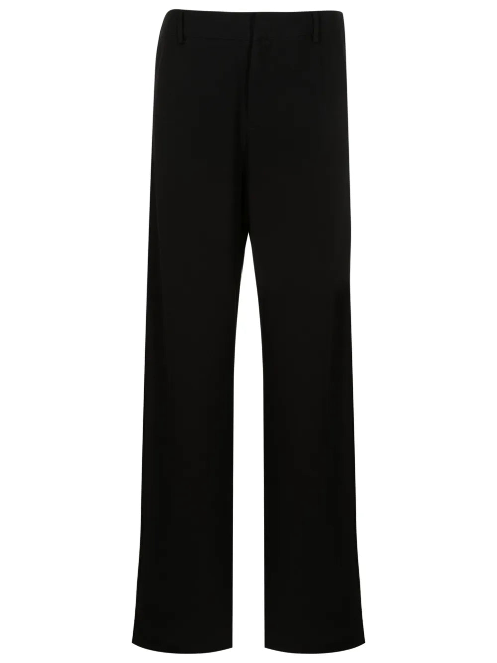 Mid-Rise Wide-Leg Trousers