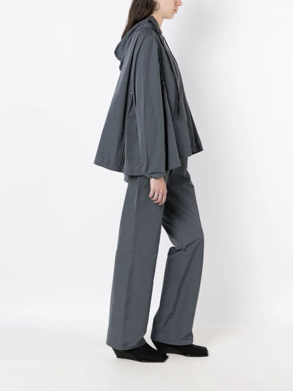 High-Waisted Wide-Leg Trousers