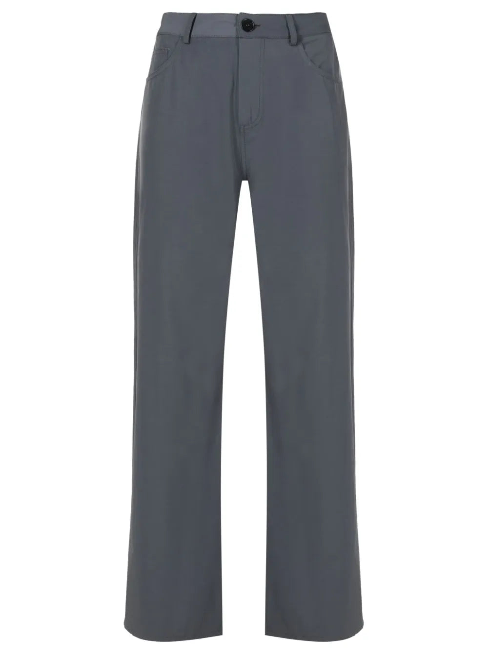 High-Waisted Wide-Leg Trousers