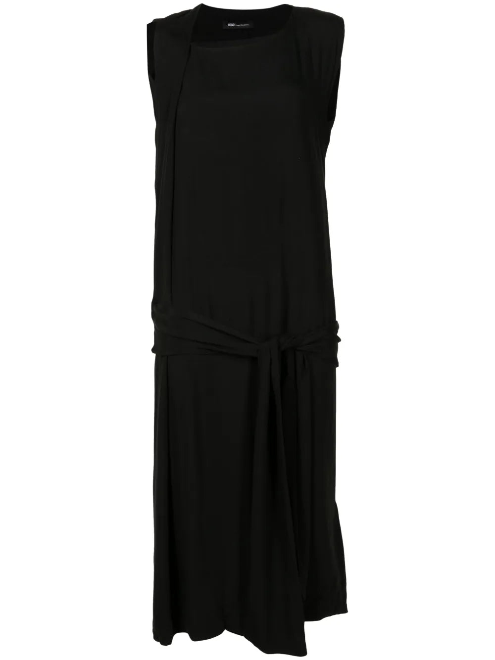 Funil Tied-Waist Midi Dress
