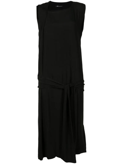Funil Tied-Waist Midi Dress