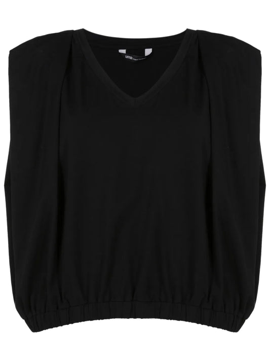 V-Neck Sleeveless Top