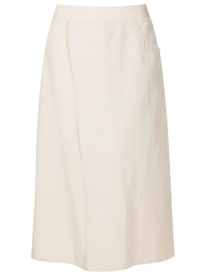 High-Waisted A-Line Skirt