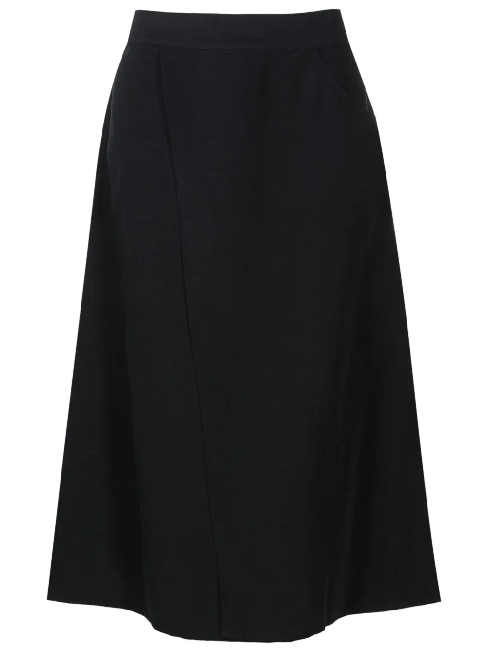 High-Waisted A-Line Skirt
