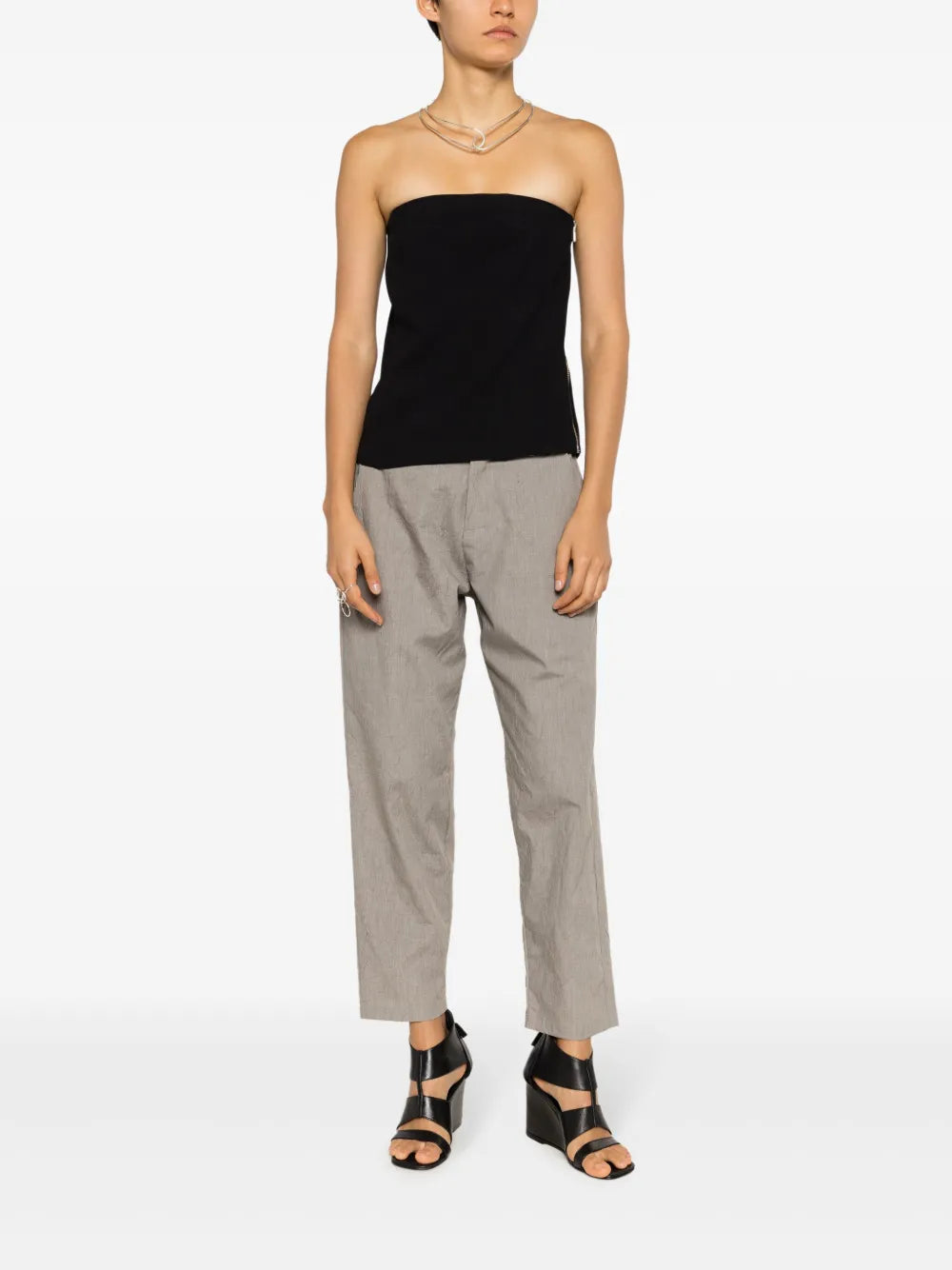 Sofa Crepe Bandeau Top