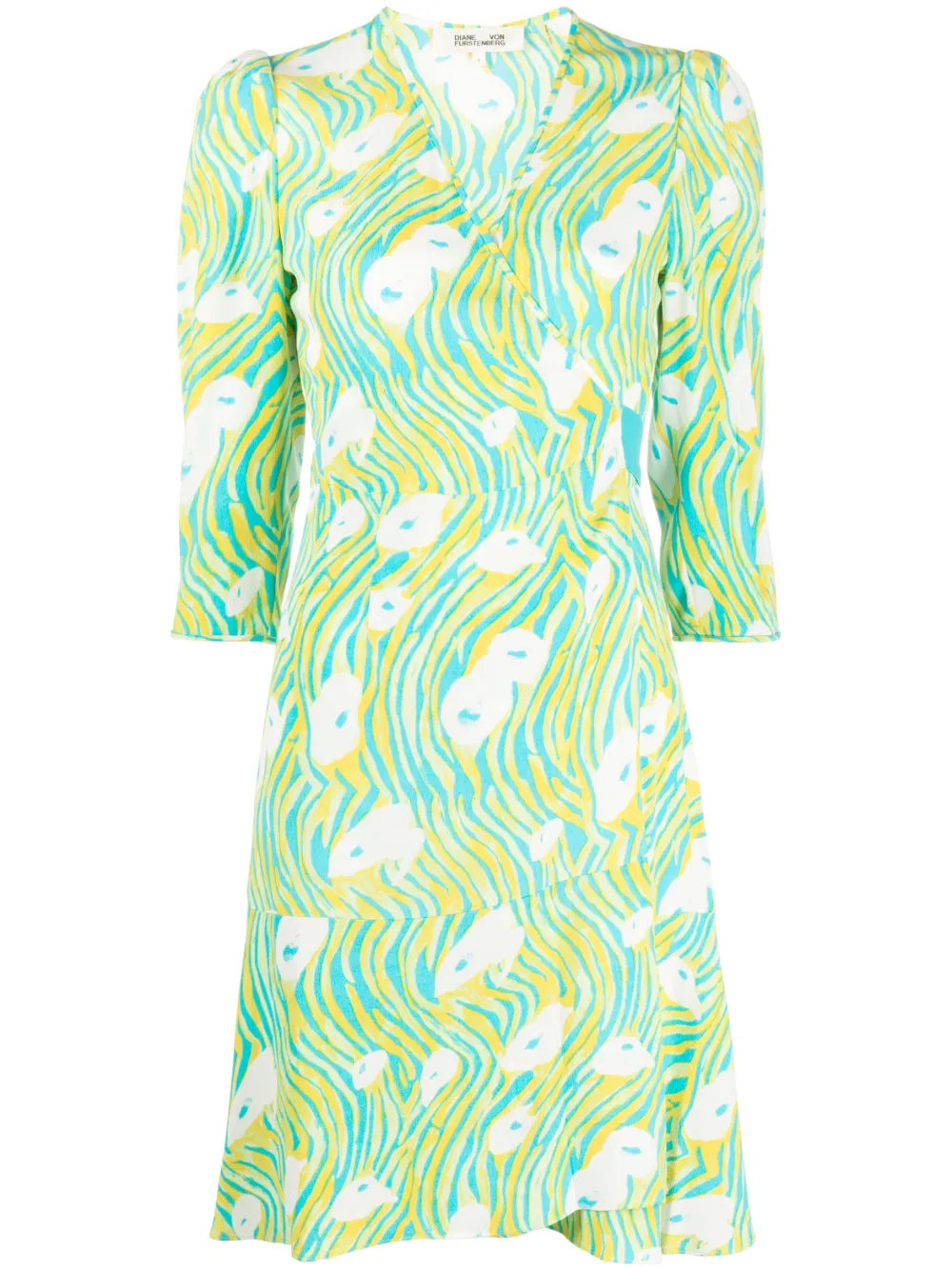 Emilia Wrap Short Dress